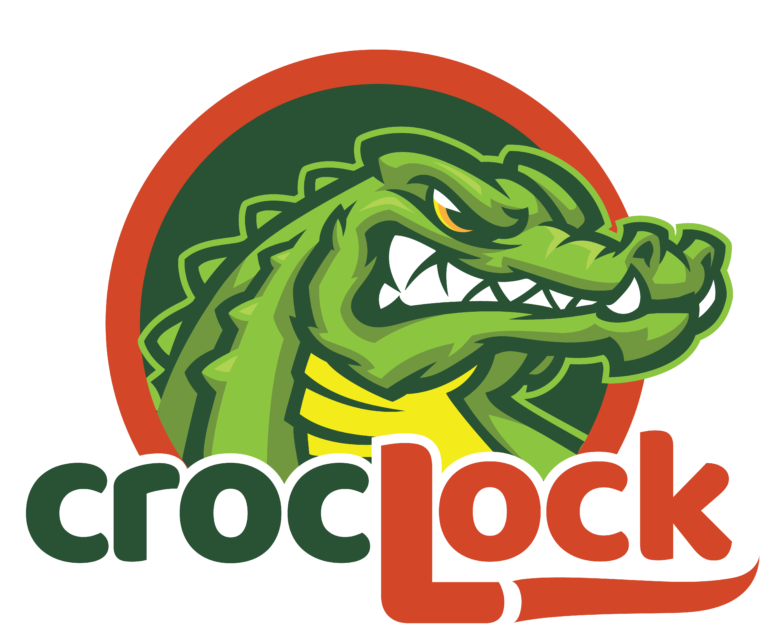 crocLock Aggressive Adhesive logo linking to crocLock page