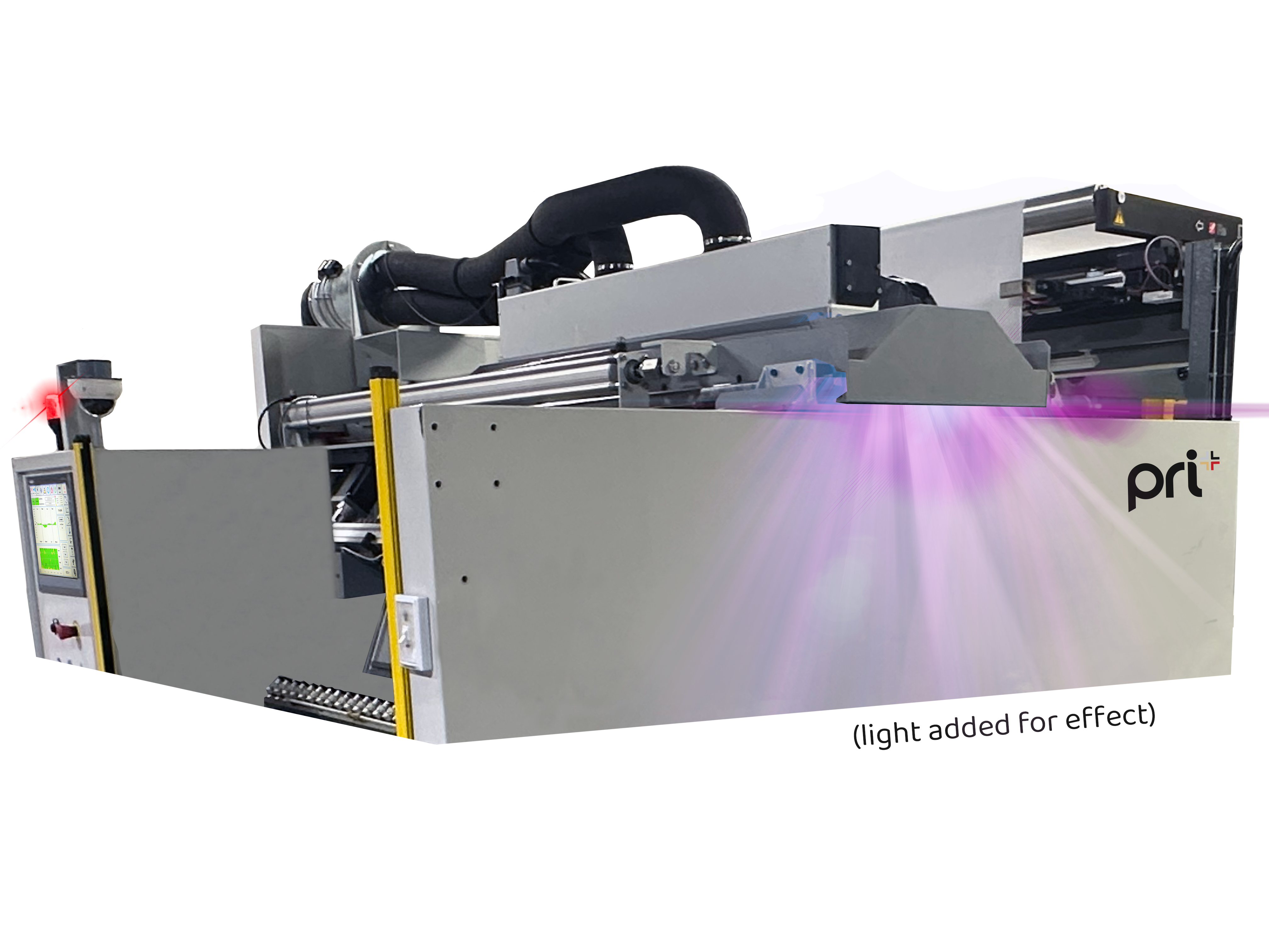 PRI Plus UV lamp system with integrated sensors for high-intensity curing and durable label stock performance
